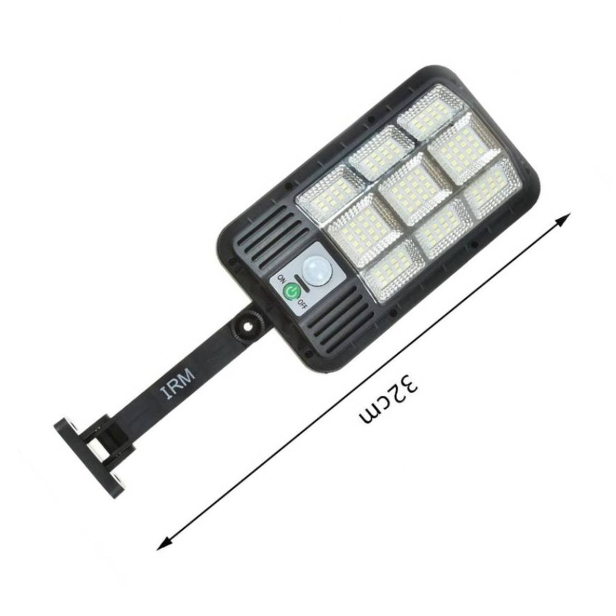 GENERICO - Pack 2 foco Led Solar 120 Led Luminaria con Sensor