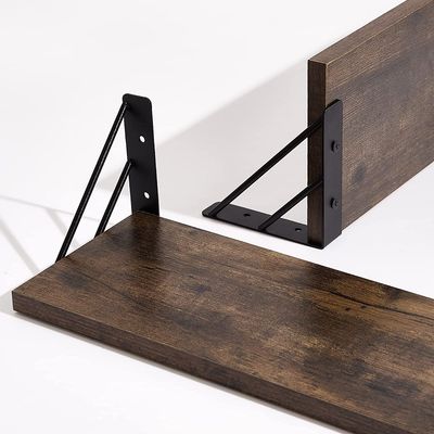 Imagen 2 del producto Repisas Flotantes De Madera Multipropósito KIT X3 Rustico…