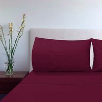 Juego de Sabanas Full Diversión Clásico Burdeo 200 Hilos