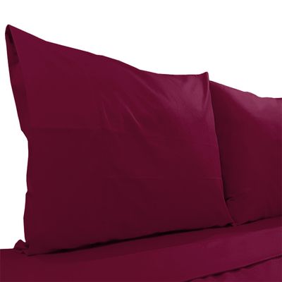 Imagen 2 del producto Juego de Sabanas Full Diversión Clásico Burdeo 200 Hilos