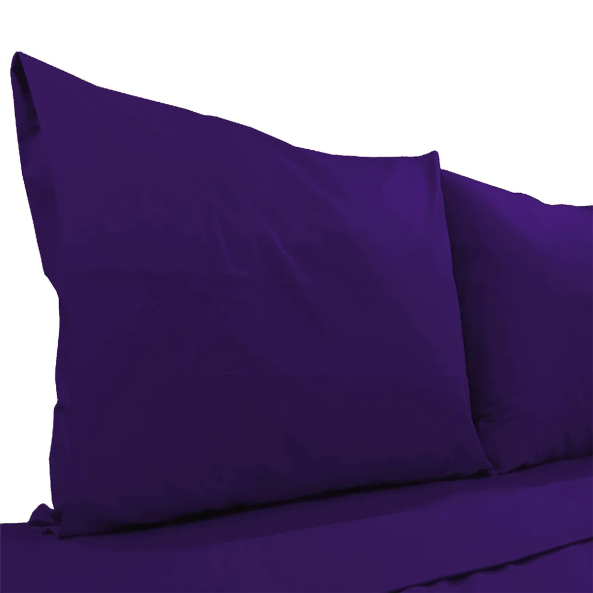 VICTORIANAS - Juego de Sabanas 2 Plazas Diversión Clásico Morado 200 Hilos