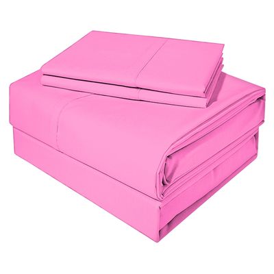 Imagen 2 del producto Juego de Sabanas Queen Diversión Clásico Rosado 200 Hilos