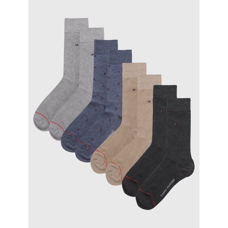 TOMMY HILFIGER - Pack De 4 Pares De Calcetines Classics Multicolor Tommy Hilfiger