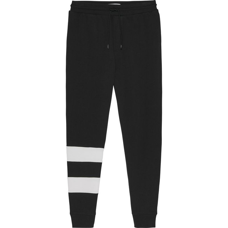 TOMMY HILFIGER - Joggers Logo College 85 Negro Tommy Jeans