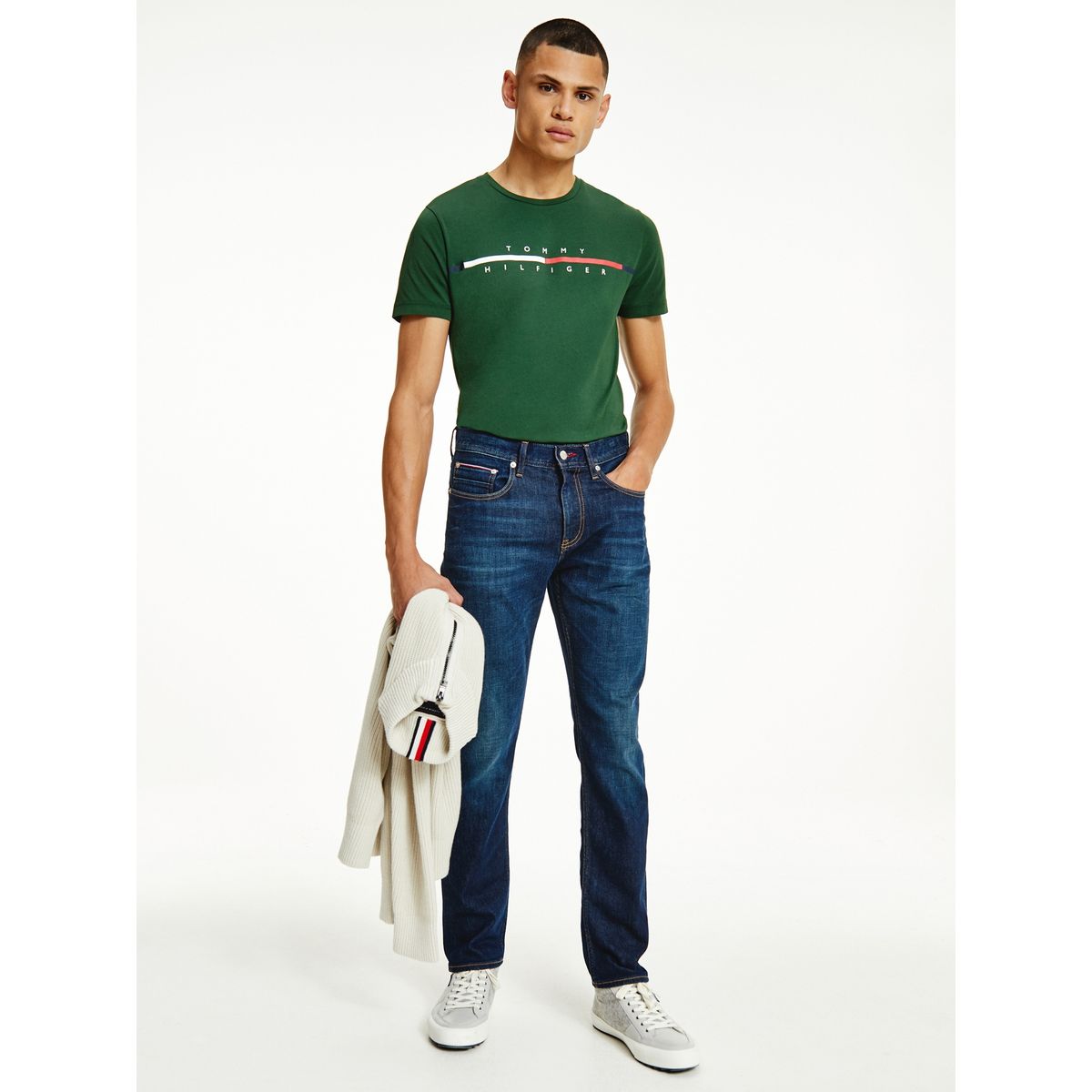 TOMMY HILFIGER - Jeans Straight Denton Oliver Azul Tommy Hilfiger