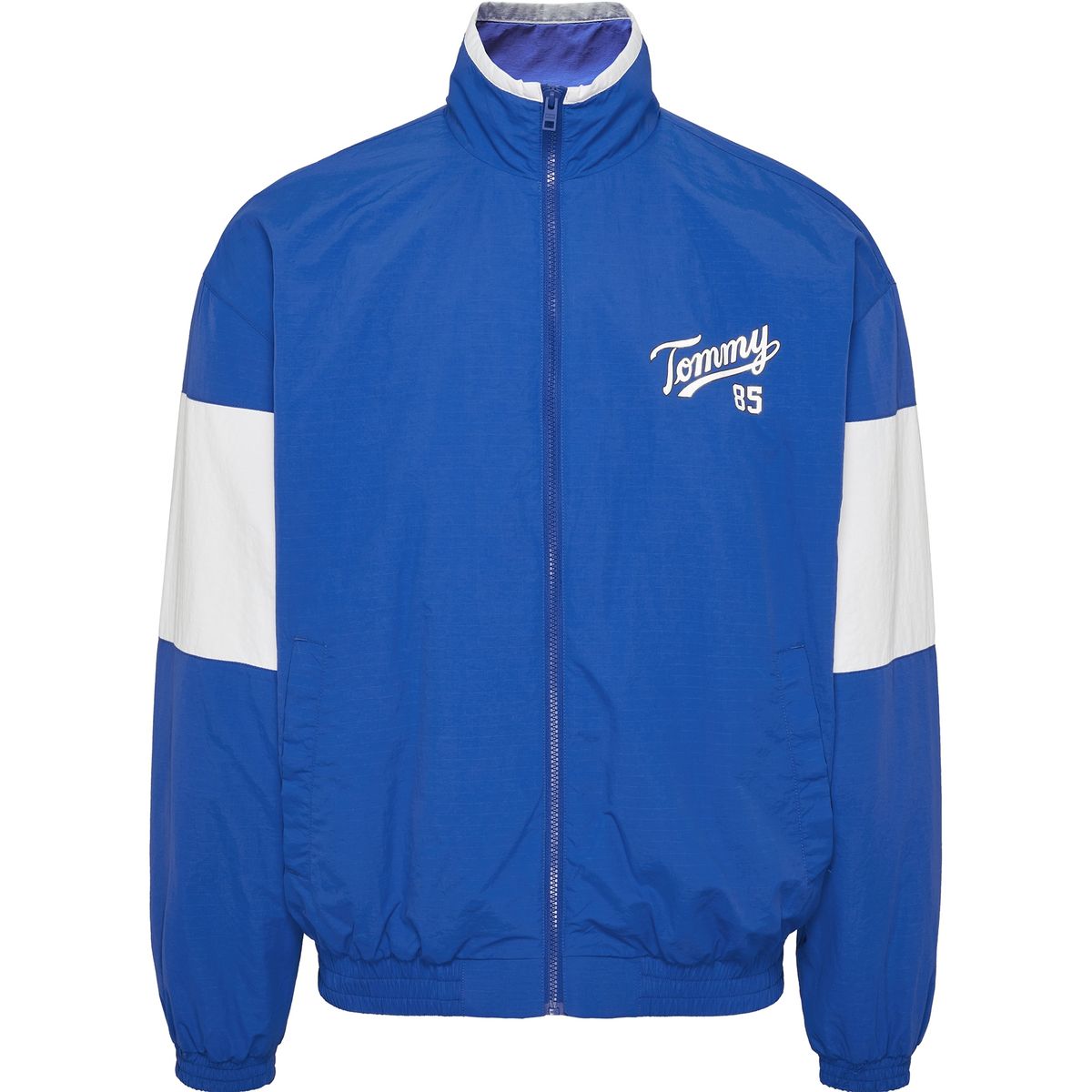 TOMMY HILFIGER - Chaqueta Lined Track Con Logo Azul Tommy Jeans