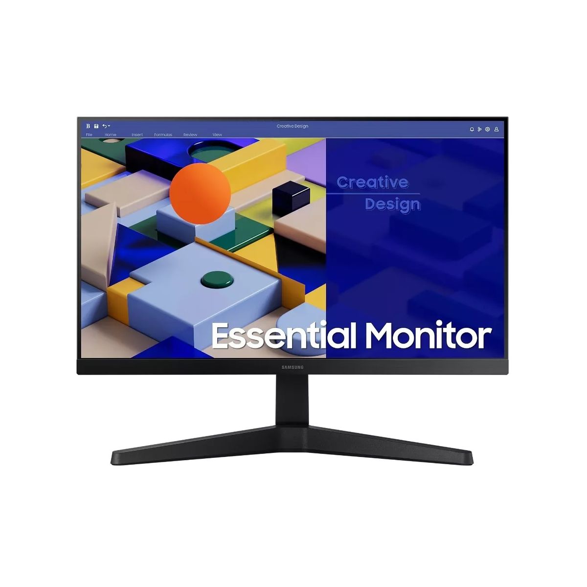 SAMSUNG - Monitor Samsung de 22 Ips 75hz Full Hd Ls22c310eal Gamer