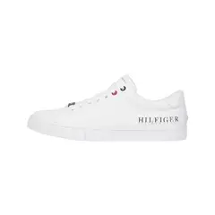 TOMMY HILFIGER - Zapatillas Essential Hilfiger Logo Blanco