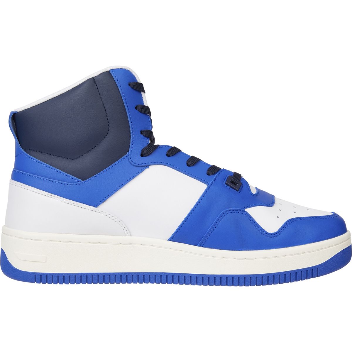 TOMMY HILFIGER - Zapatillas Mid Basket Con Logo Azul Tommy Hilfiger