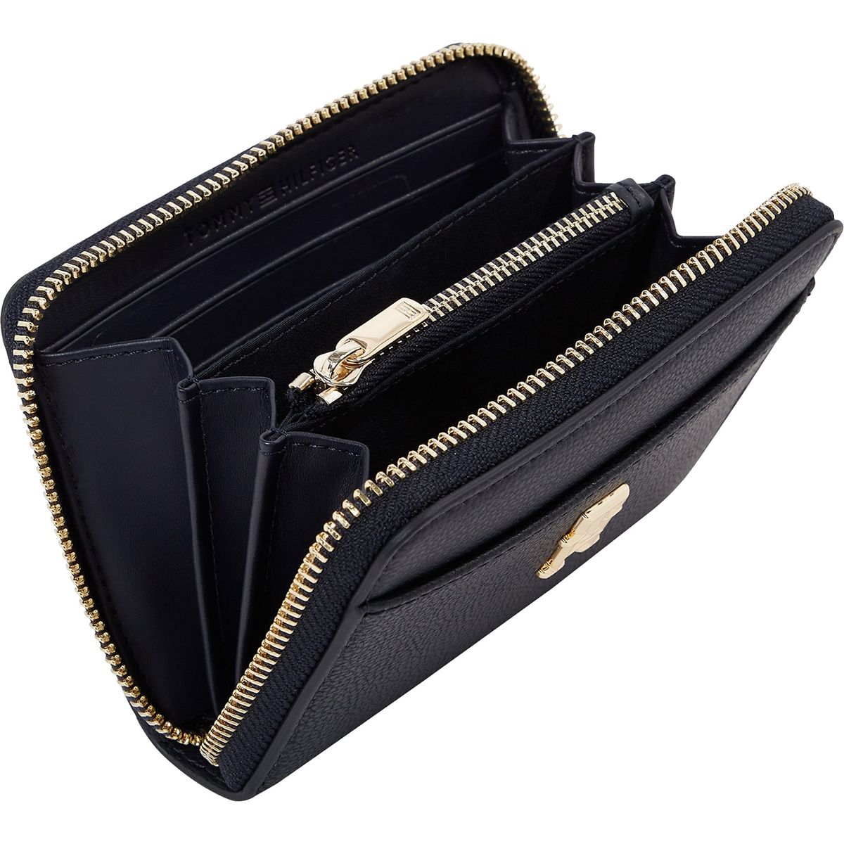 TOMMY HILFIGER - Billetera Life Con Logo Azul Tommy Hilfiger