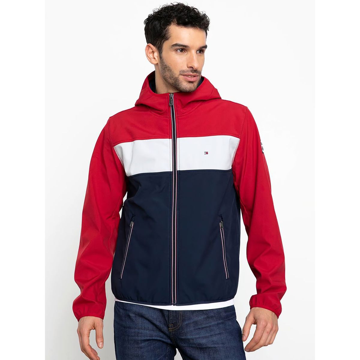 TOMMY HILFIGER - Chaqueta Hoodie Softshell Multicolor Tommy Hilfiger
