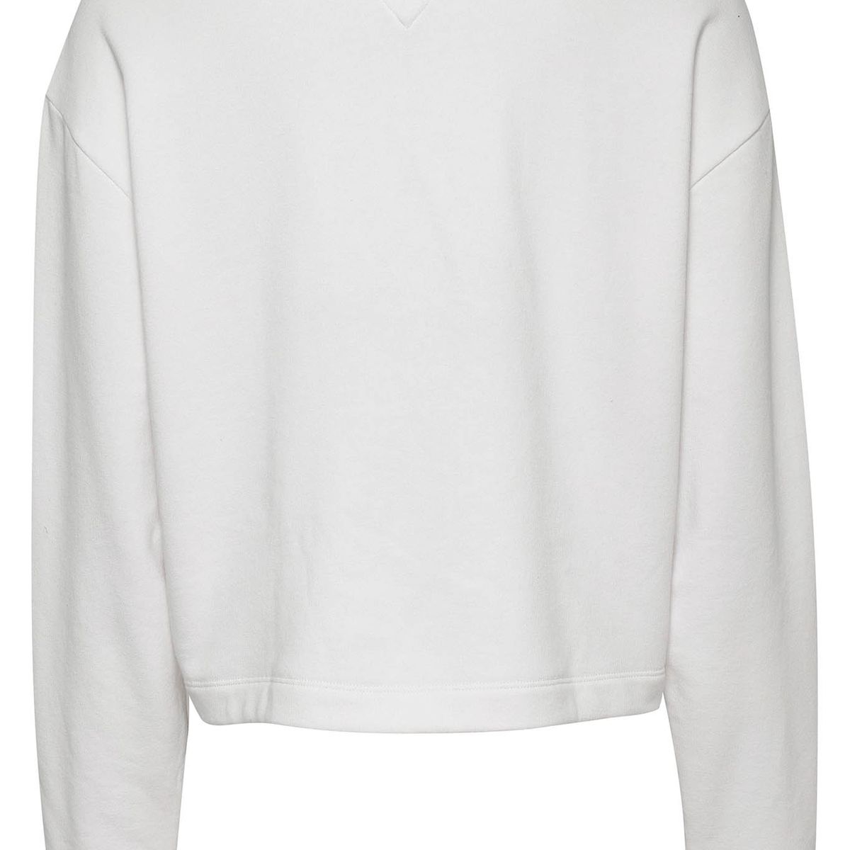 TOMMY HILFIGER - Polerón Baby Essential Logo Blanco Tommy Jeans