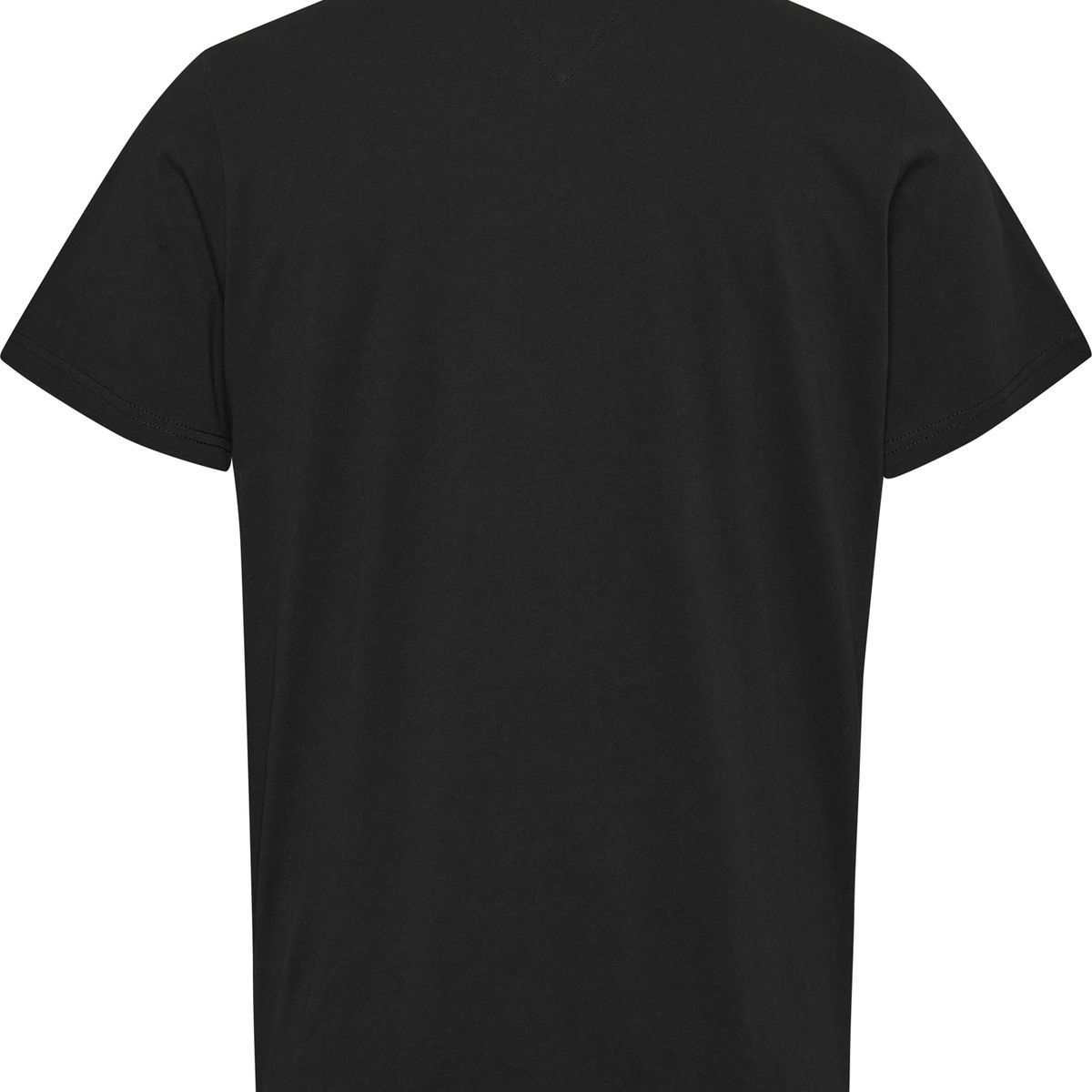 TOMMY HILFIGER - Polera Entry Logo Negro Tommy Jeans