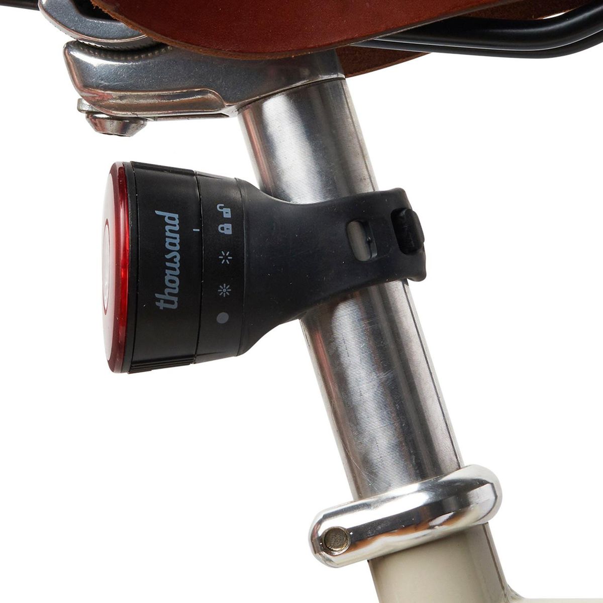 THOUSAND - Luces Magnéticas Bicicleta - Traveler Stealth Black