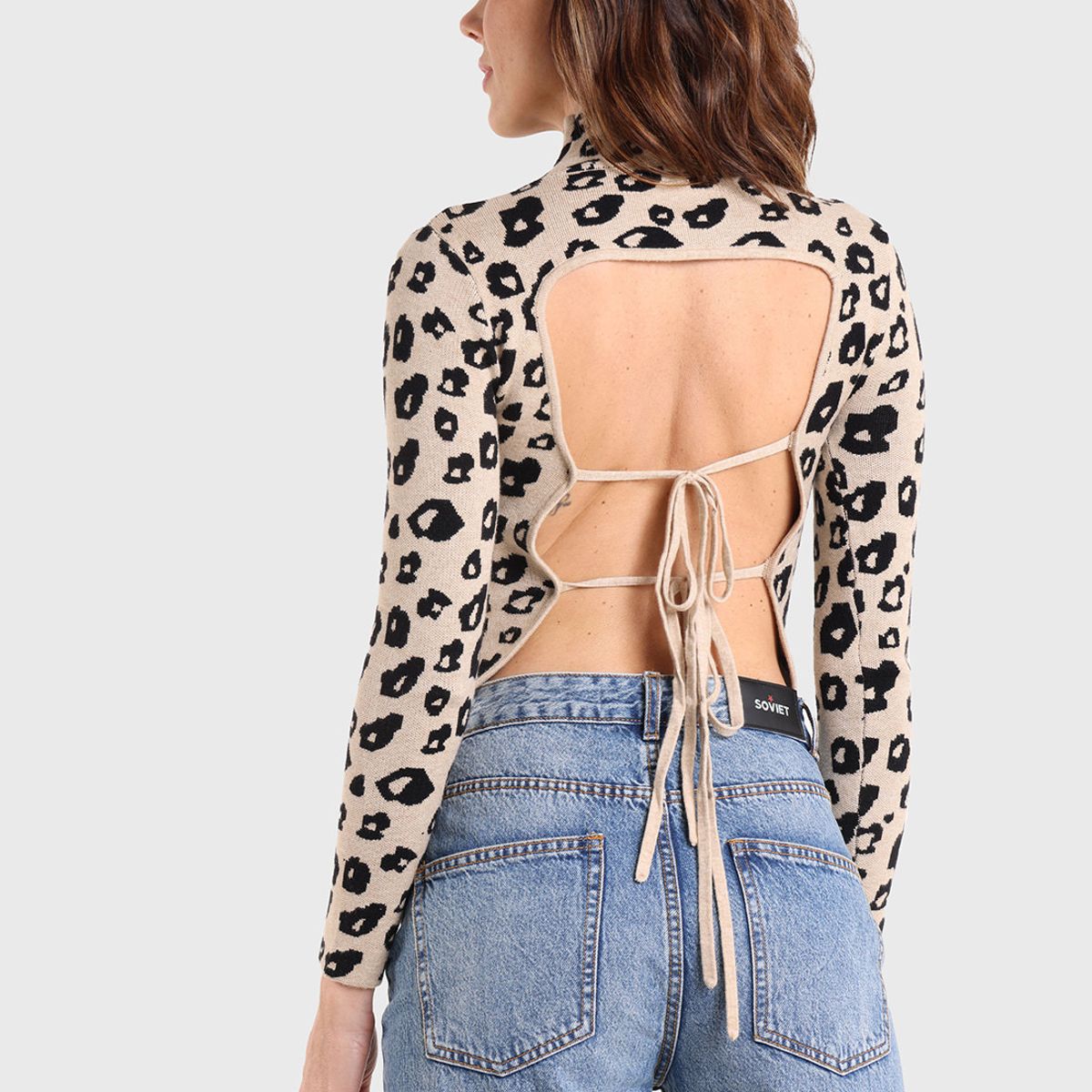 SOVIET - Sweater Cuello Alto Mujer Soviet SOVIET