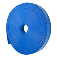 Manguera Plana Azul 4 Pulgadas - 6 Bar (por Metro)