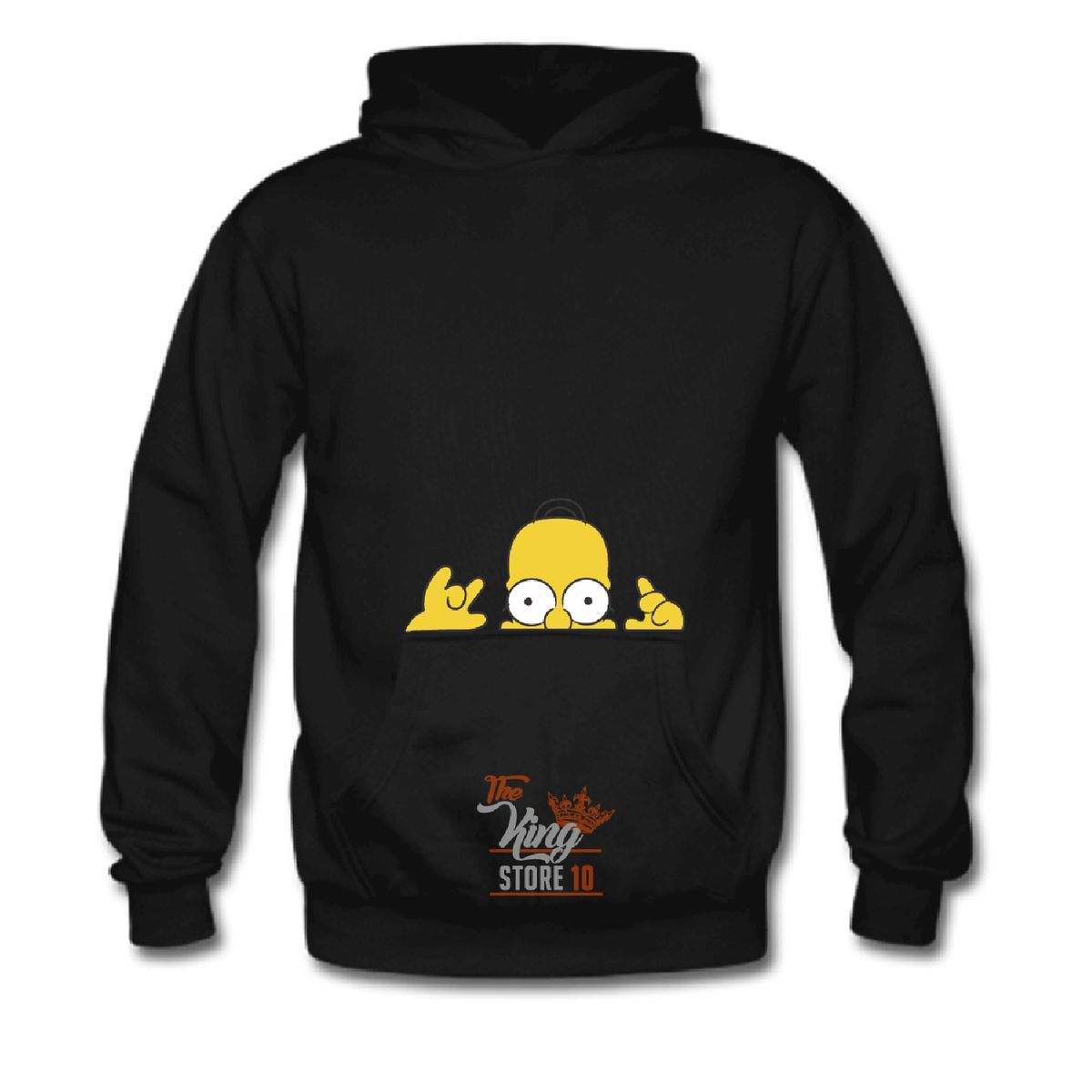 GENERICO - Poleron Canguro Serie Los Simpson Homero Cerveza Beer Oouuchh