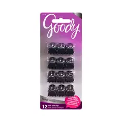 GOODY - Traba Pequeñas Color Negro 12 Unidades