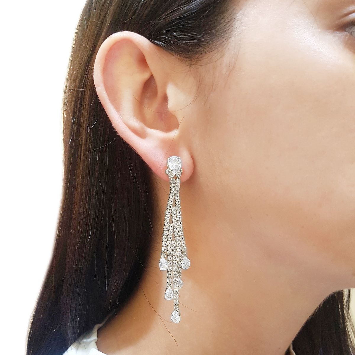 GENERICO - Aros De Fiesta En Fantasía Con Strass Anto