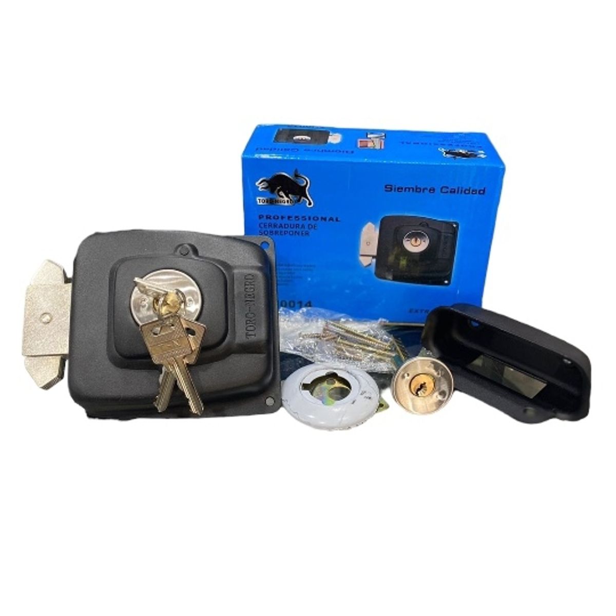 GENERICO - Cerradura Chapa Sobreponer para Porton Corredizo