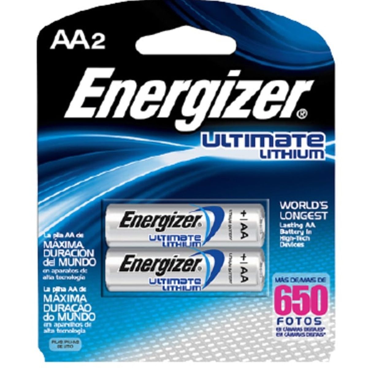 ENERGIZER - Pack 10 Pilas Litio Energizer Aa