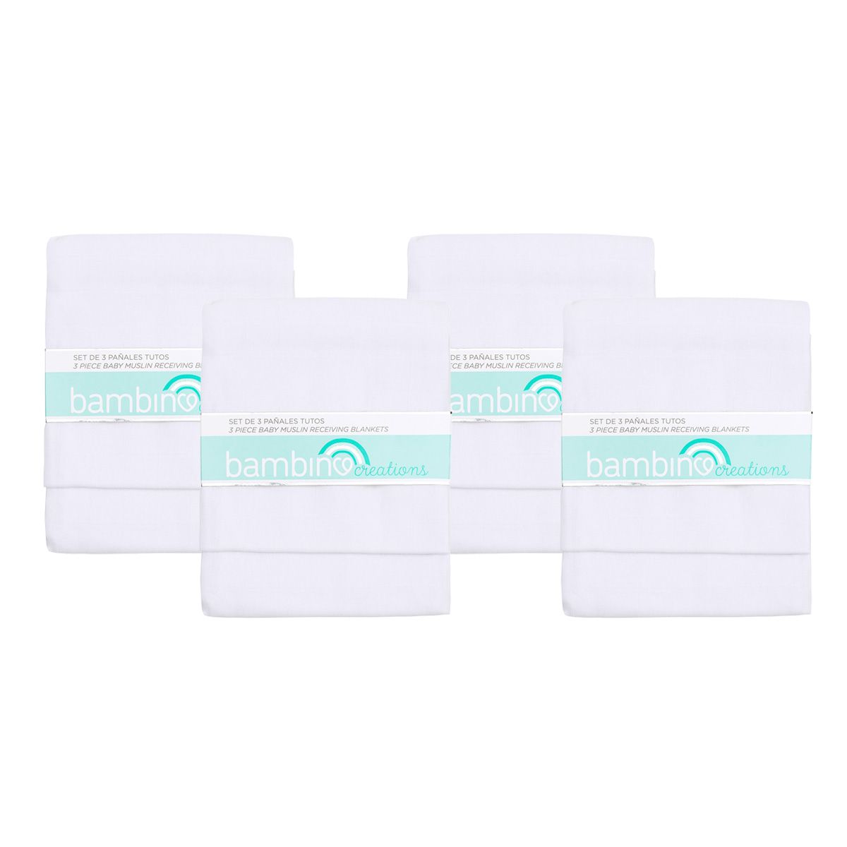BAMBINO - Pack 12 Pañales Bambino Blanco