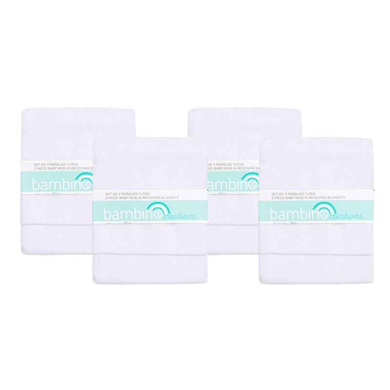 BAMBINO - Pack 12 Pañales Bambino Blanco