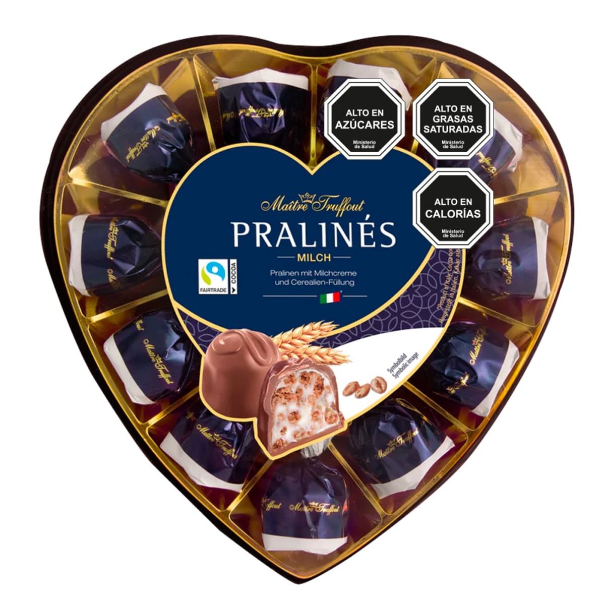 MAITRE TRUFFOUT - Pack 2 Bombones Pralinés Milk Cream Maitre Truffout 165g