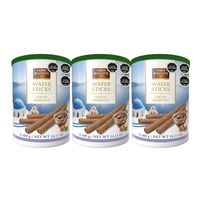 Pack 3 Latas Barquillos Wafer Sticks Crema Avellana 400g
