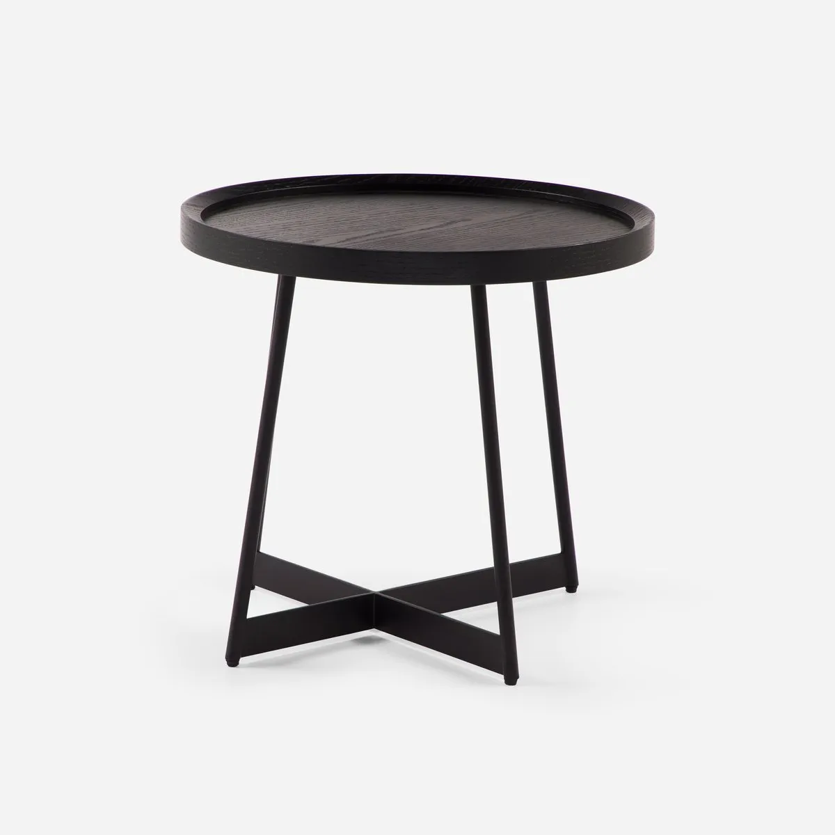 ROSEN - Mesa Lateral Rosen Liberty 50x50 cm Negro