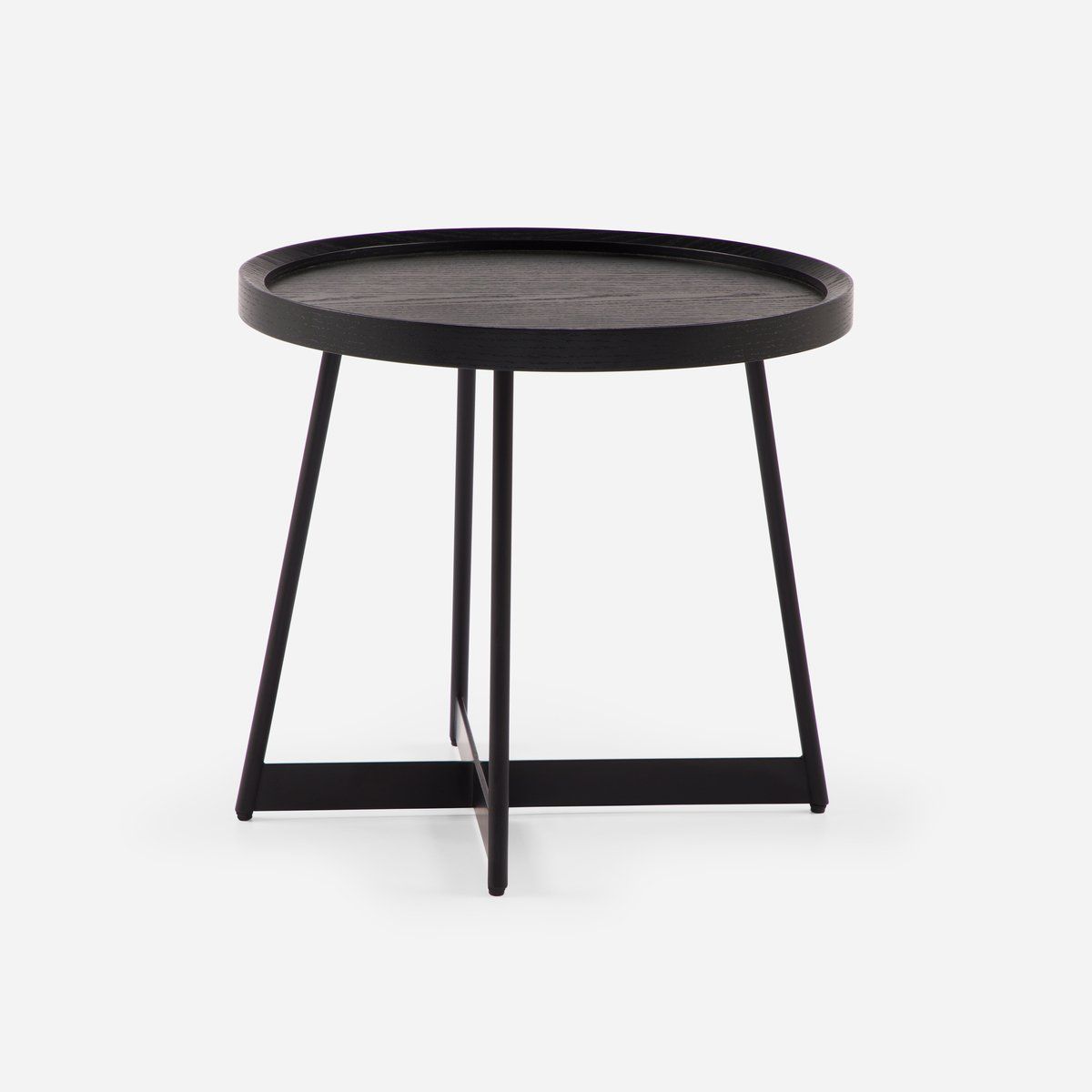 ROSEN - Mesa Lateral Rosen Liberty 50x50 cm Negro