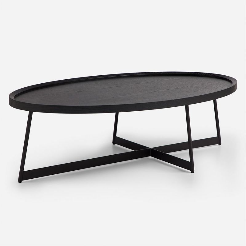 ROSEN - Mesa de Centro Rosen Liberty 120x70 cm Negro