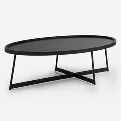 ROSEN - Mesa de Centro Liberty 120x70 cm Negro