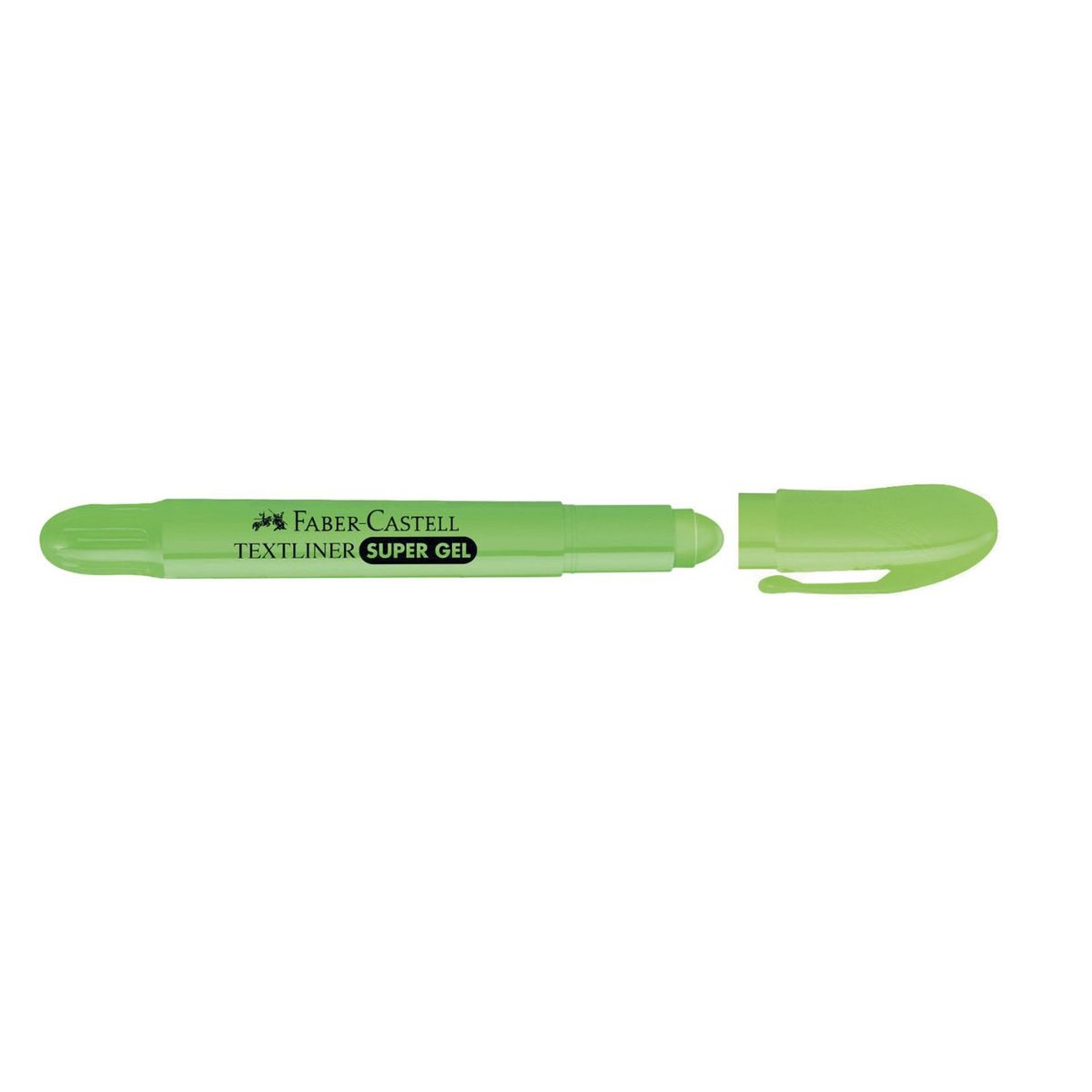 FABER-CASTELL - Resaltador Destacador Super Gel 1557 Faber-Castell Verde