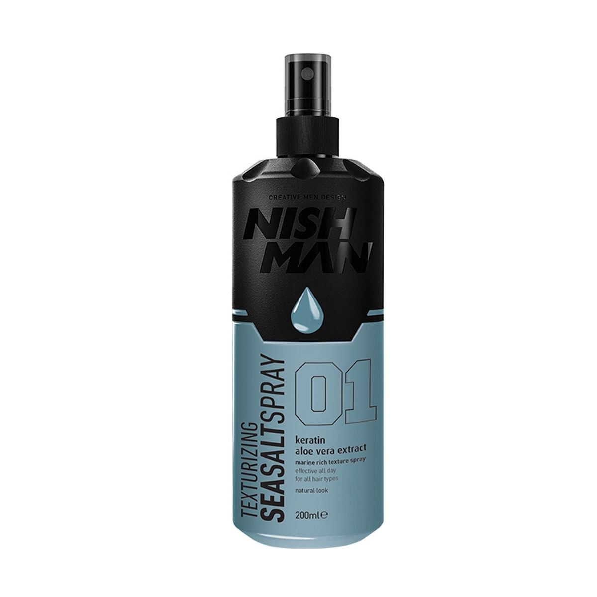 GENERICO - Spray Capilar Seasalt Textura 01 200 Ml Nishman