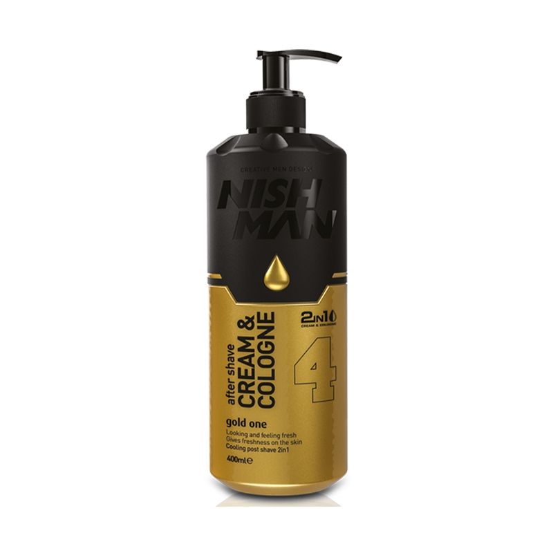 GENERICO - Crema After Shave 04 Gold 400 Ml Nishman