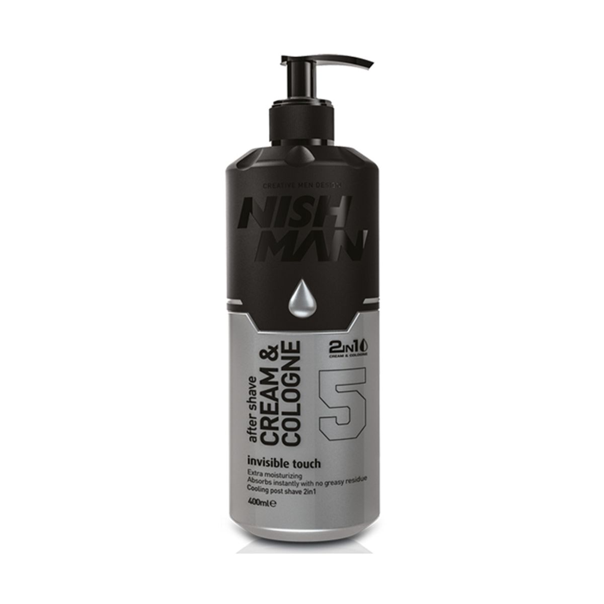 GENERICO - Crema After Shave 05 Invisible 400 Ml Nishman