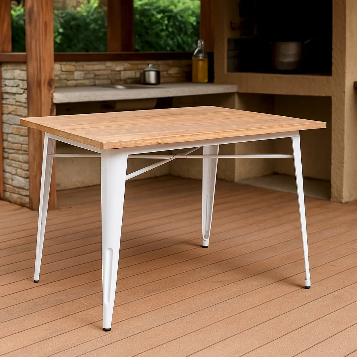 WHITE MARKET - Mesa Rectangular Tolix