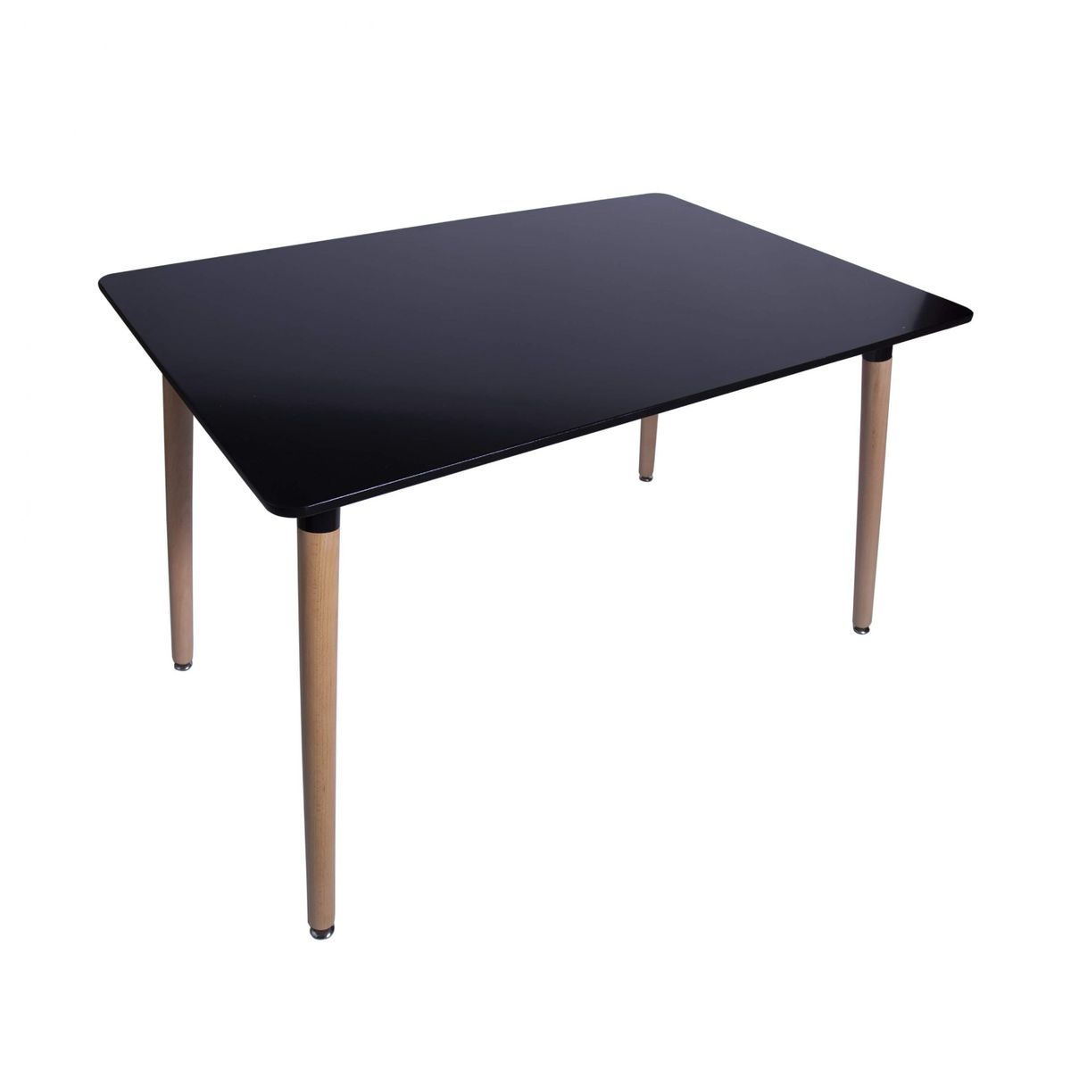 WHITE MARKET - Mesa de comedor eames rectangular Negra