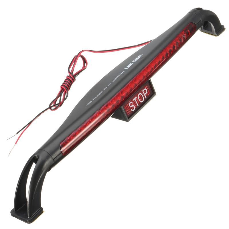 GENERICO - Tercera Luz De Freno Adhesivo Luz Led Auto Universal 12v STOP