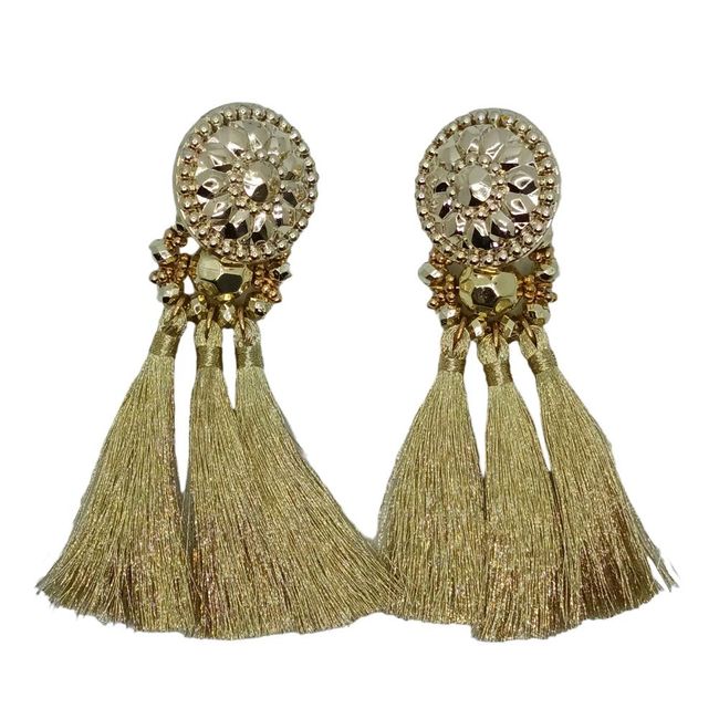 MARIA PASKARO - Aros Amazonas Dorado Fleco Maria Paskaro - Dorado