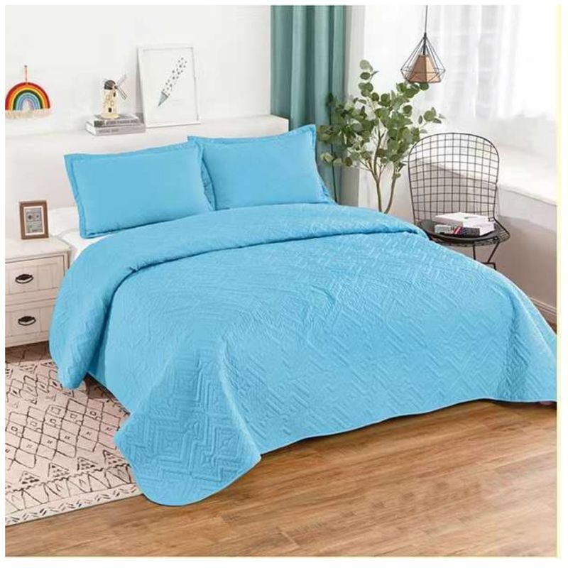 GENERICO - Cubrecama Quilt Verano 2Plazas Celeste…