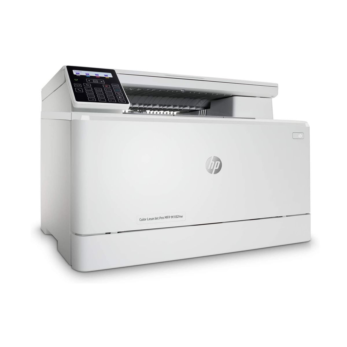 HP - Impresora Multifuncional HP Color LaserJet Pro MFP M182nw - Blanco
