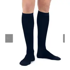 GENERICO - Calcetín terapeútico hombre compresión 18-22 mmhg talla 4 azul marino
