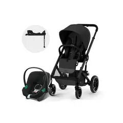 CYBEX - Coche Travel System Balios S Lux 3.0 BLK MB + Aton B2 + Base