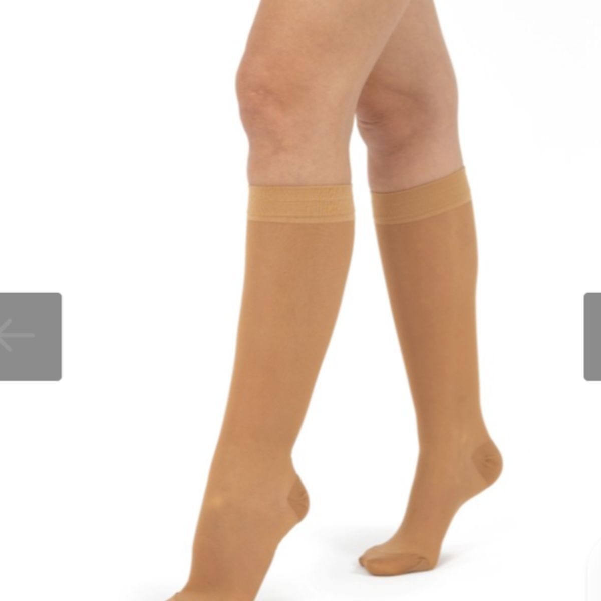 GENERICO - Calceta terapeútica 70 den mujer compresión 8-13 mmhg talla 4 marrón