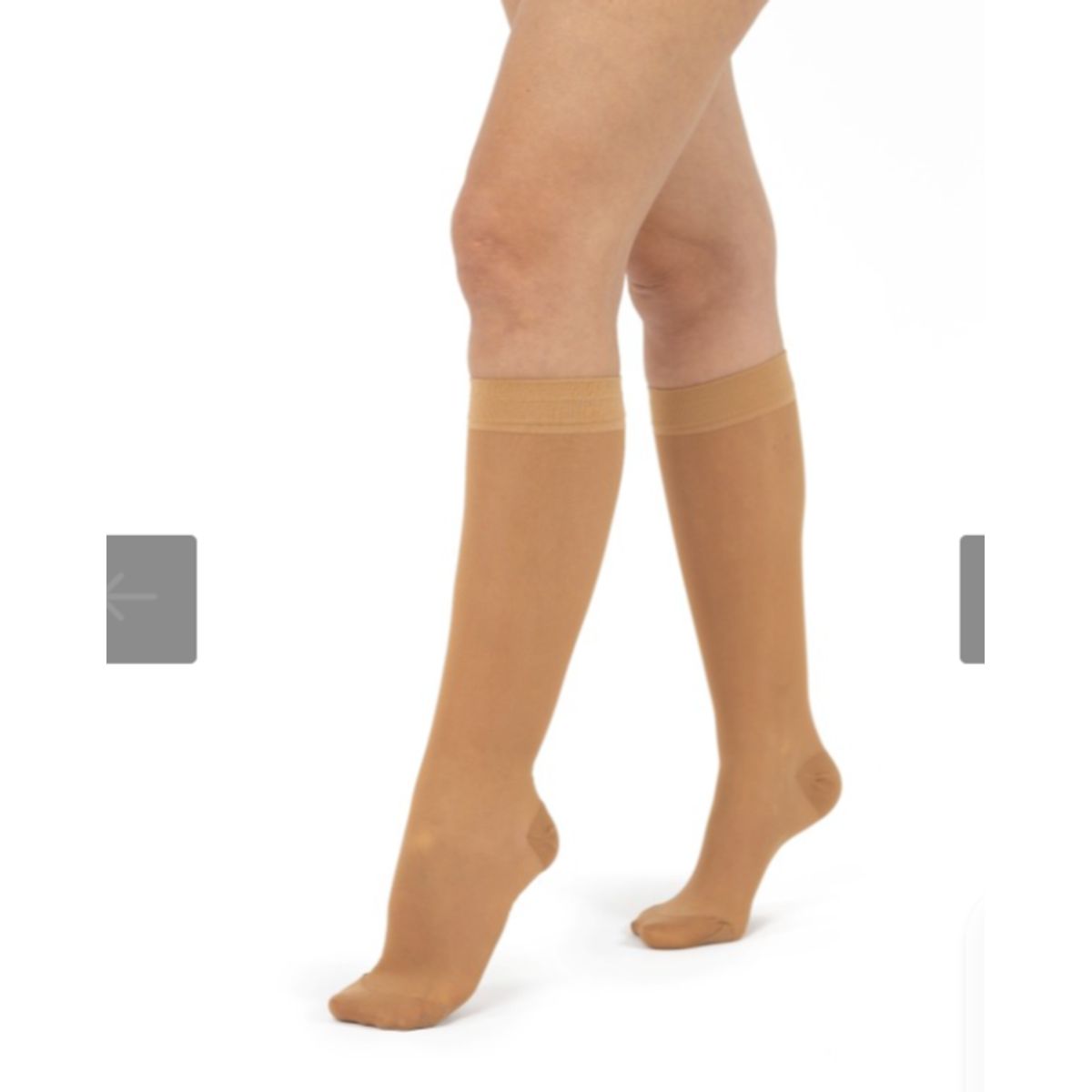 GENERICO - Calceta terapeútica 70 den mujer compresión 8-13 mmhg talla 4 marrón