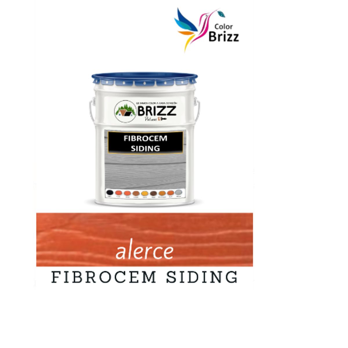 BAUM - PINTURA  FRIBROCEM  SIDING ALERCE BAUM COLORBRIZ