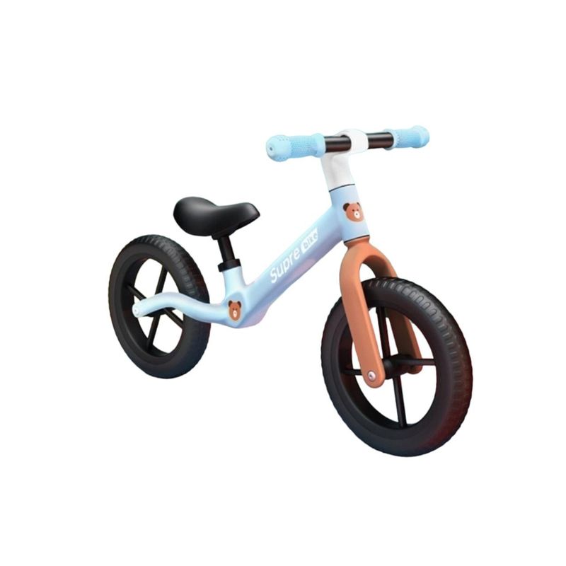 GENERICO - Bicicleta de Equilibrio Niños Sin Pedales Azul
