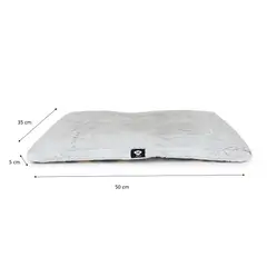 GENERICO - Cama Mascota Perro Gato Colchon Anti Estres 50x35cm Talla Xs